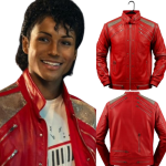 Jaafar Jackson Michael Red Jacket - Image 5